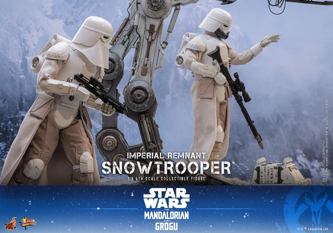 The Mandalorian and the Gugu - Imperial Remnant Snowstorm Trooper