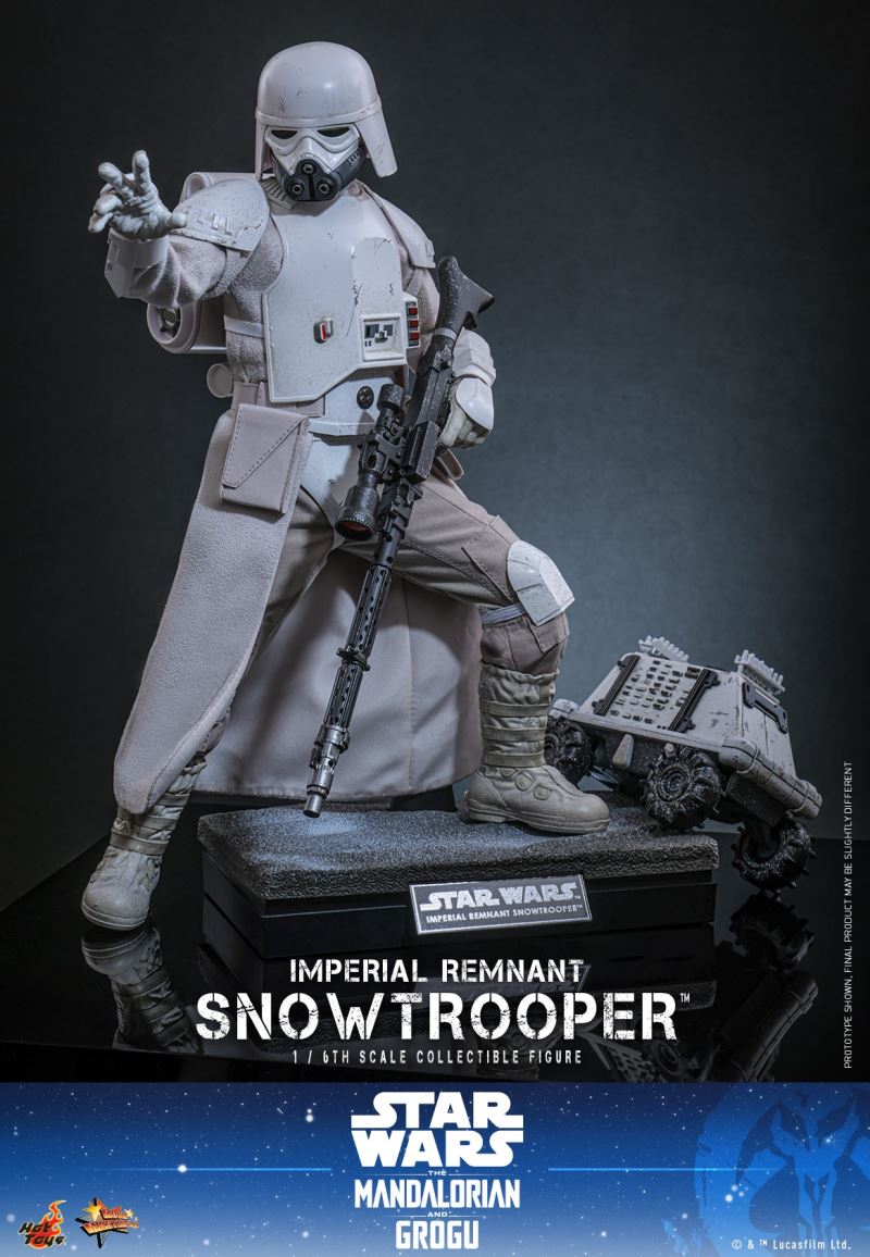 The Mandalorian and the Gugu - Imperial Remnant Snowstorm Trooper