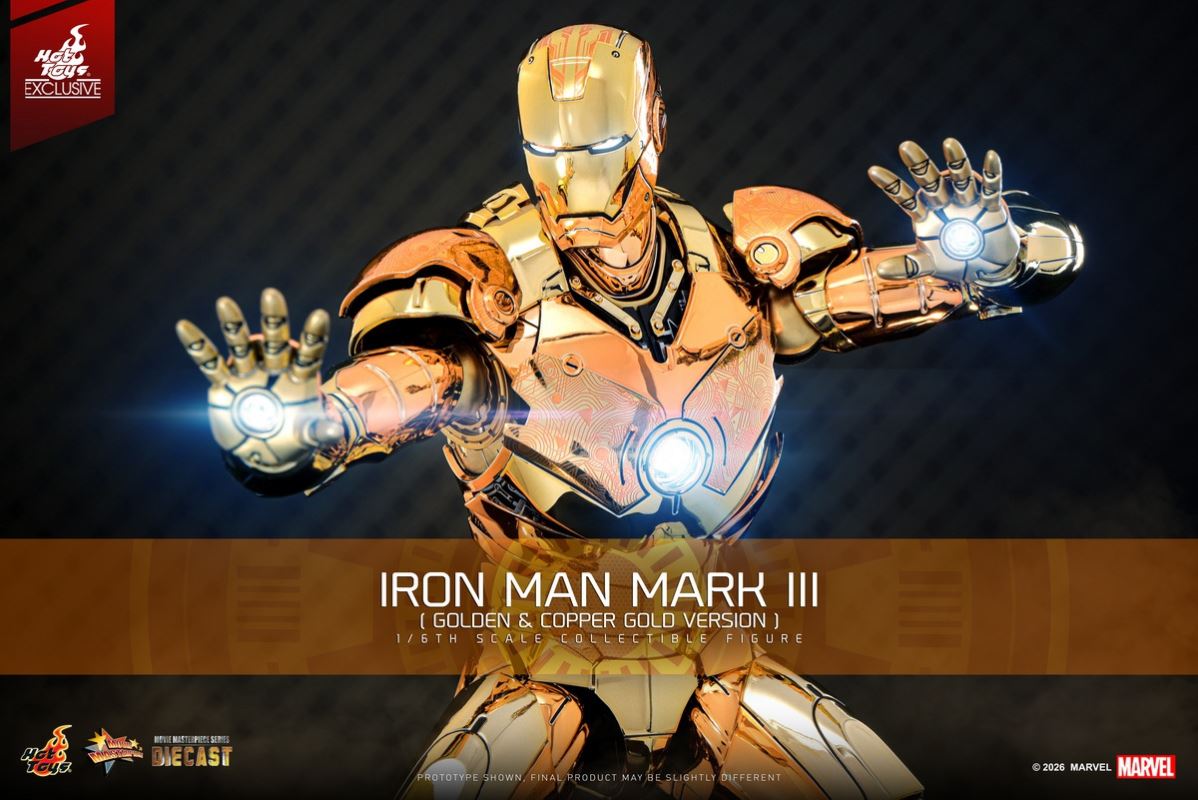 Iron Man Mark 3 (Gold Bronze Version)