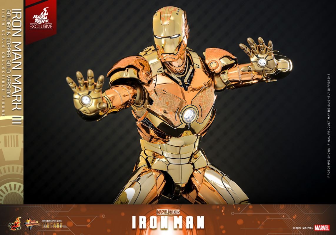 Iron Man Mark 3 (Gold Bronze Version)