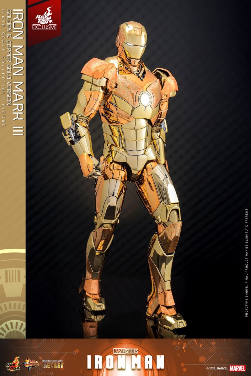 Iron Man Mark 3 (Gold Bronze Version)