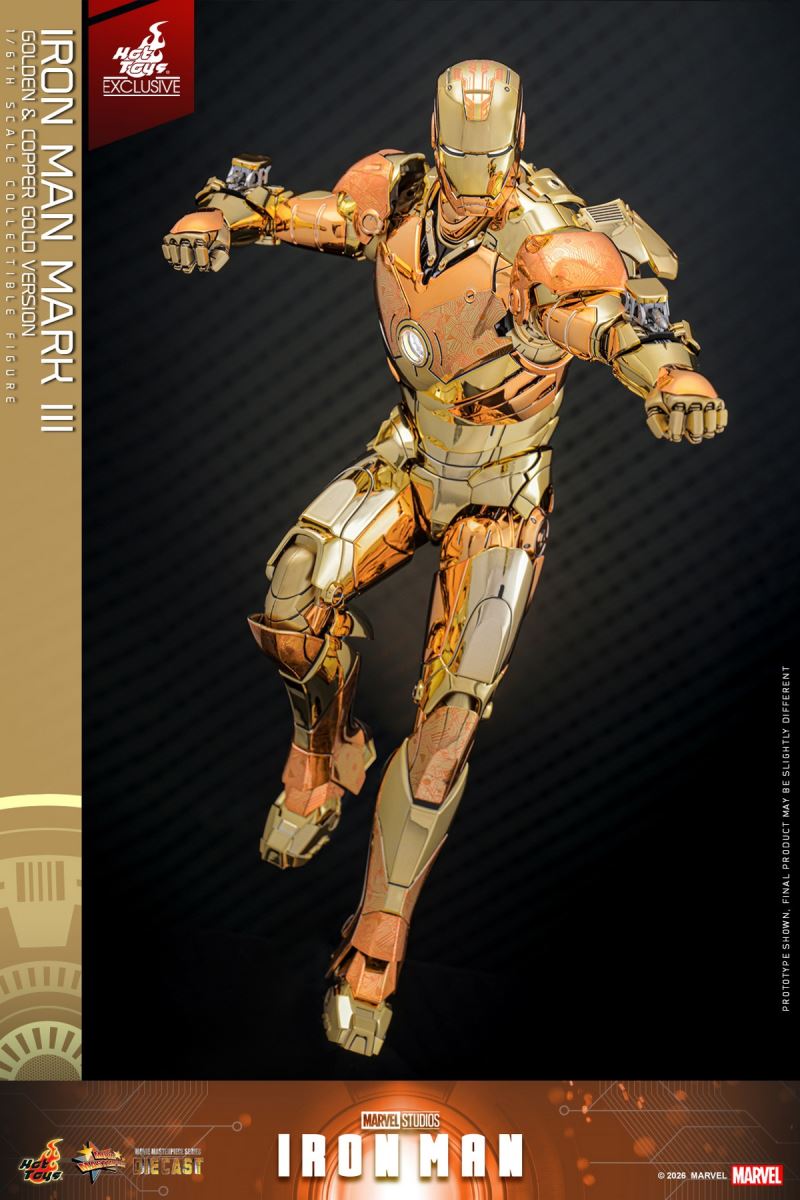 Iron Man Mark 3 (Gold Bronze Version)