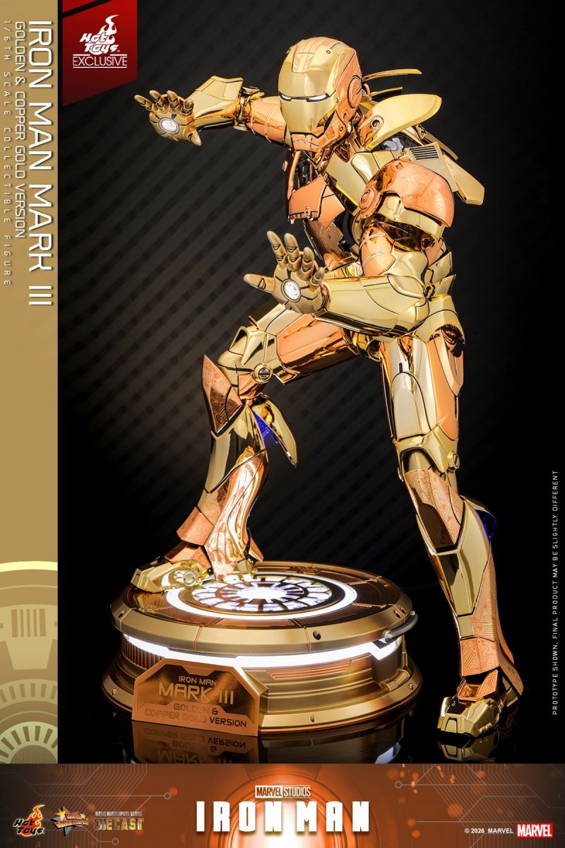 Iron Man Mark 3 (Gold Bronze Version)