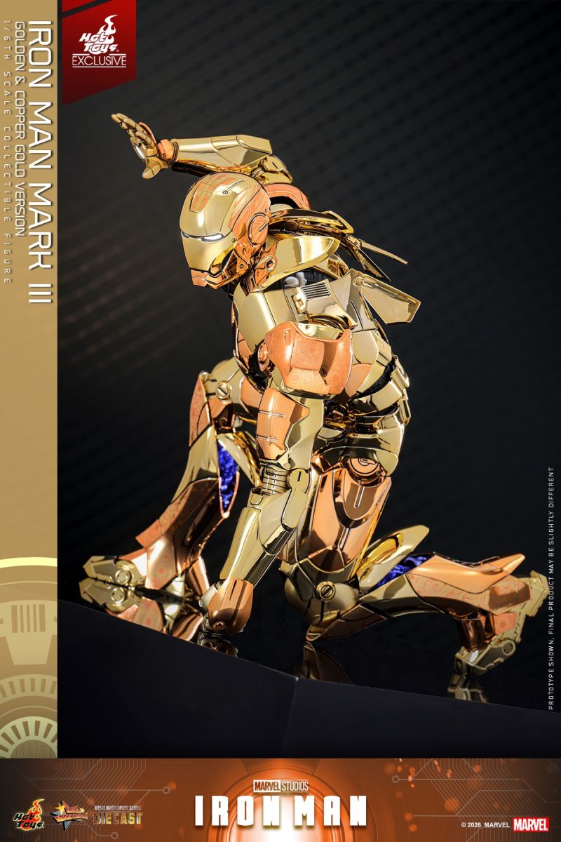 Iron Man Mark 3 (Gold Bronze Version)