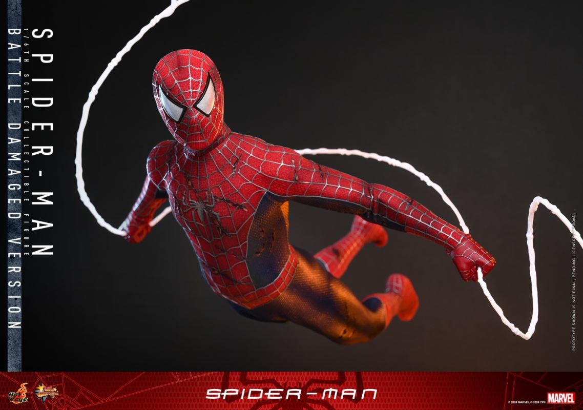 The Spider-Man (Battle Damaged) 1/6