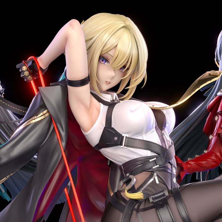 Astra Yao, Hoshimi Miyabi and Evelyn Chevalier - Zenless Zone Zero