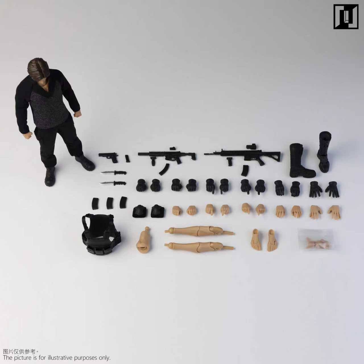 Combat Male Body [MF002] 1/12