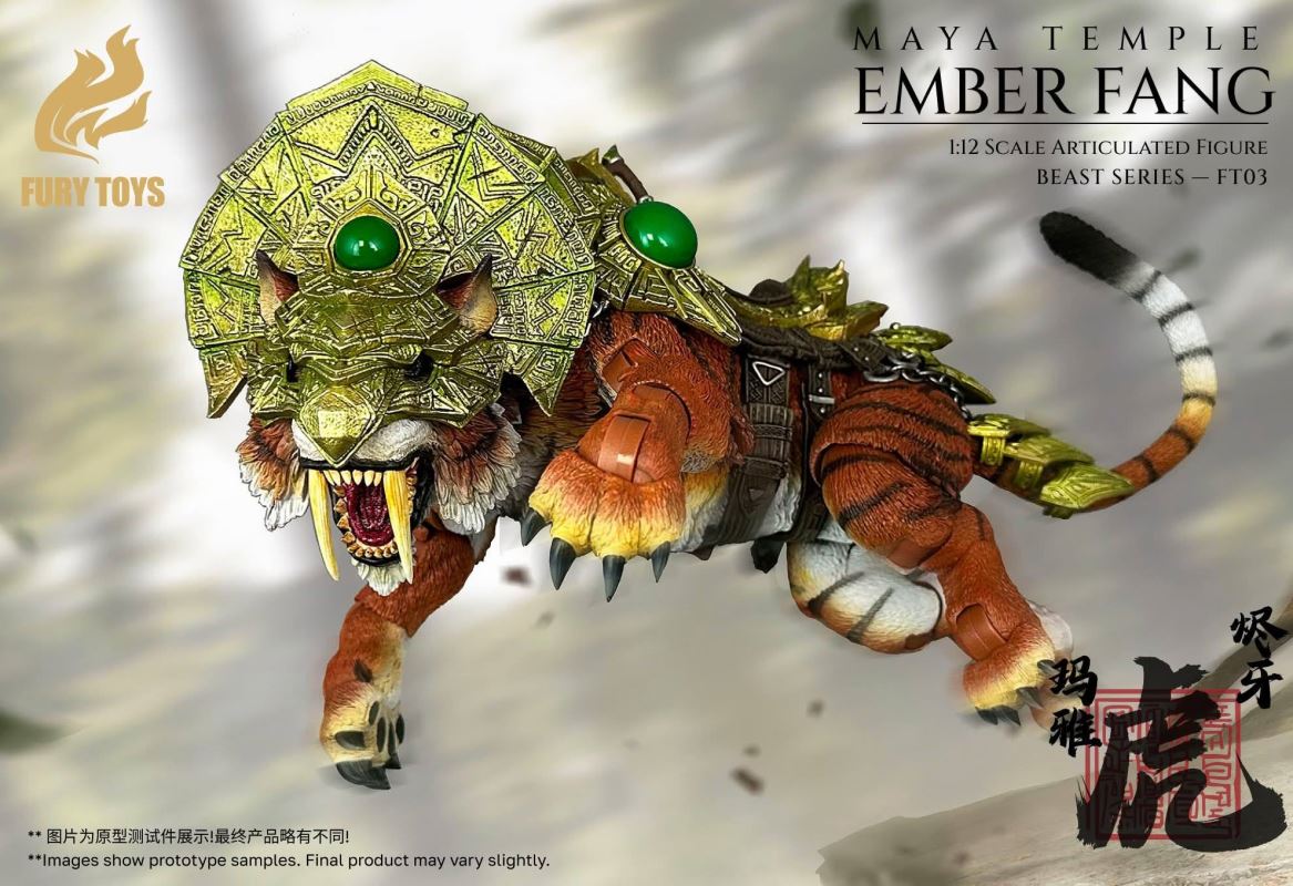 Beast Series Maya Temple Tiger