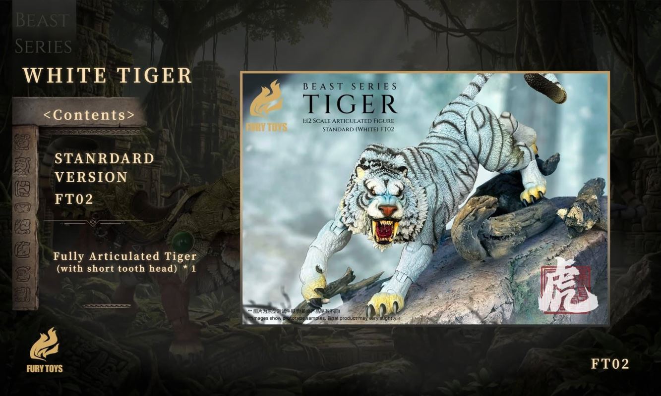 Beast Series Maya Temple Tiger