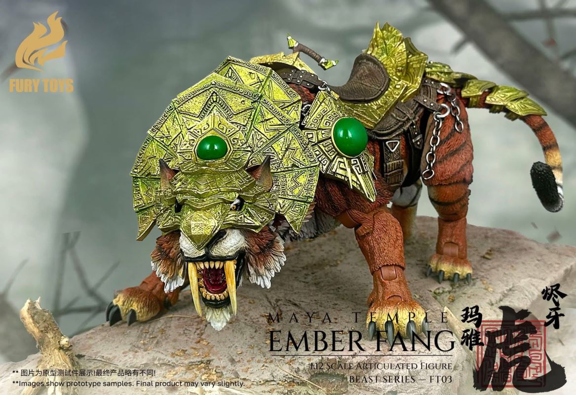 Beast Series Maya Temple Tiger