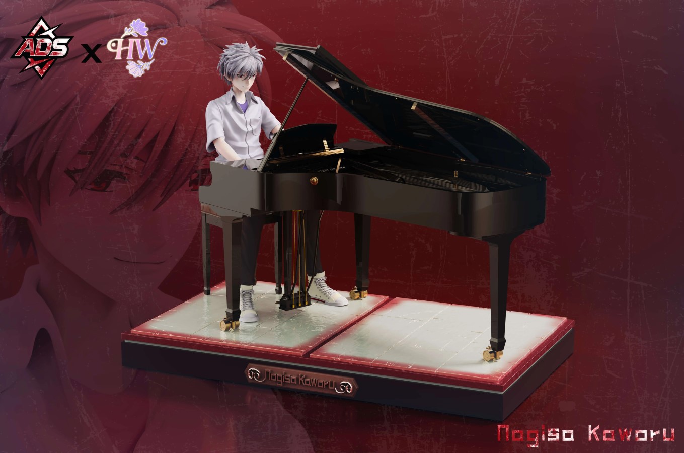 Piano Kaworu Nagisa - Evangelion
