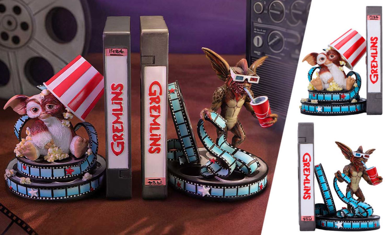 Gremlins Bookends