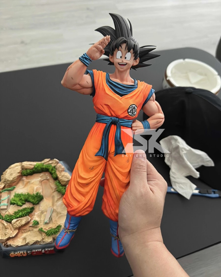 Young Goku & Chichi - Dragon Ball