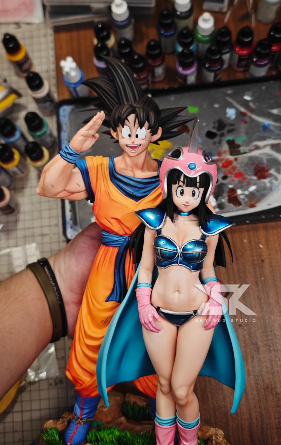 Young Goku & Chichi - Dragon Ball