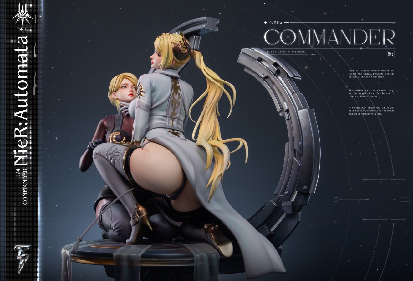 Blonde Mature Woman Commander - NieR: Automata