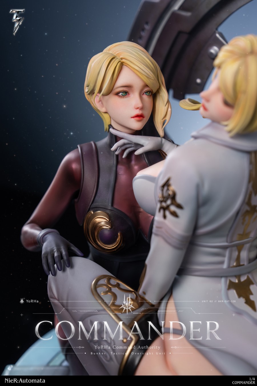 Blonde Mature Woman Commander - NieR: Automata
