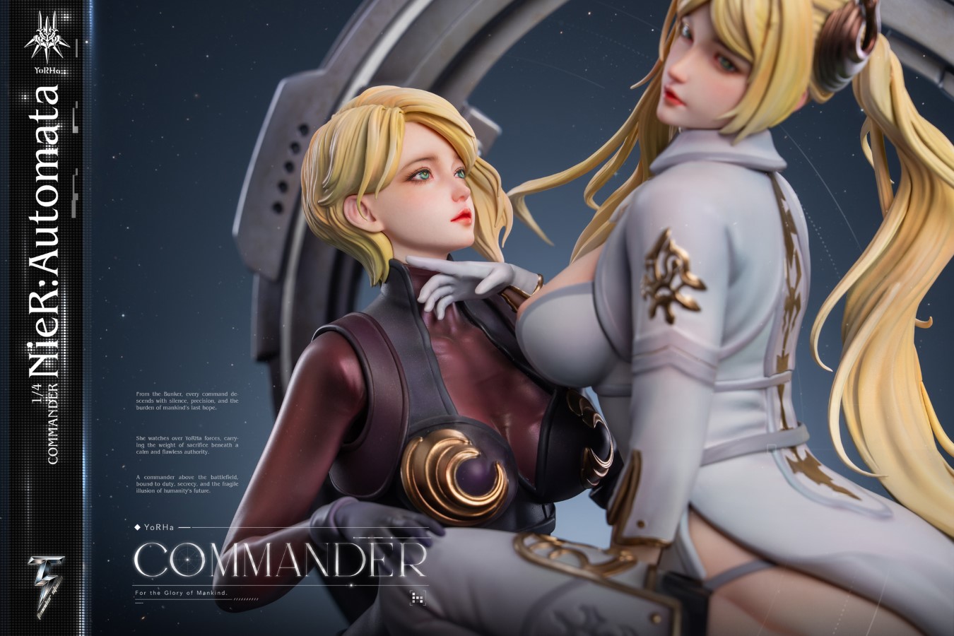 Blonde Mature Woman Commander - NieR: Automata