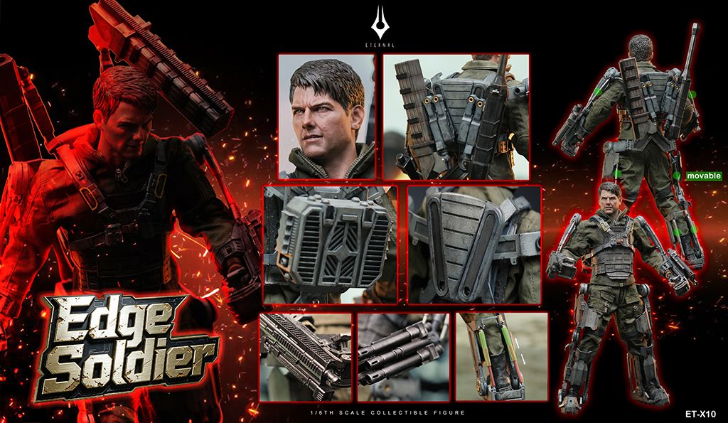 William Cage Edge Soldier ET-X11 -  Edge of Tomorrow 1/6
