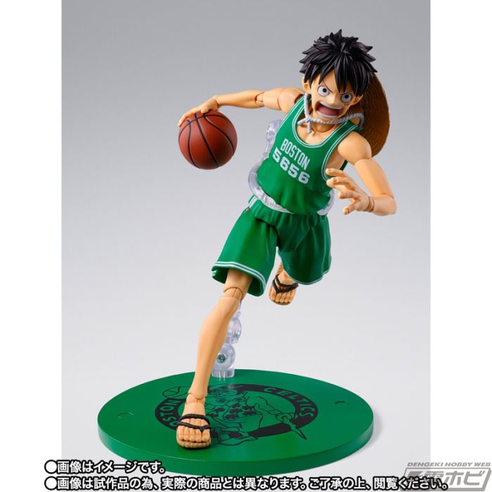 SHFiguarts ONE PIECE x NBA Monkey D. Luffy
