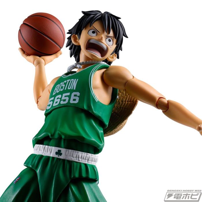 SHFiguarts ONE PIECE x NBA Monkey D. Luffy