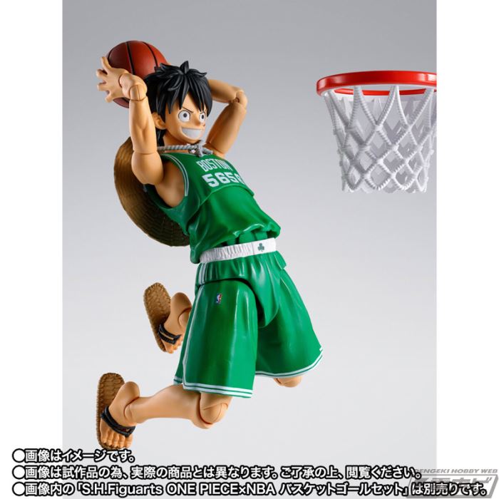 SHFiguarts ONE PIECE x NBA Monkey D. Luffy
