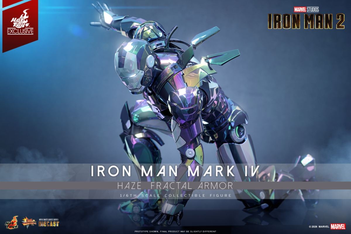 Iron Man Mark 4 [Fog Shadow Geometric Version] 1/6