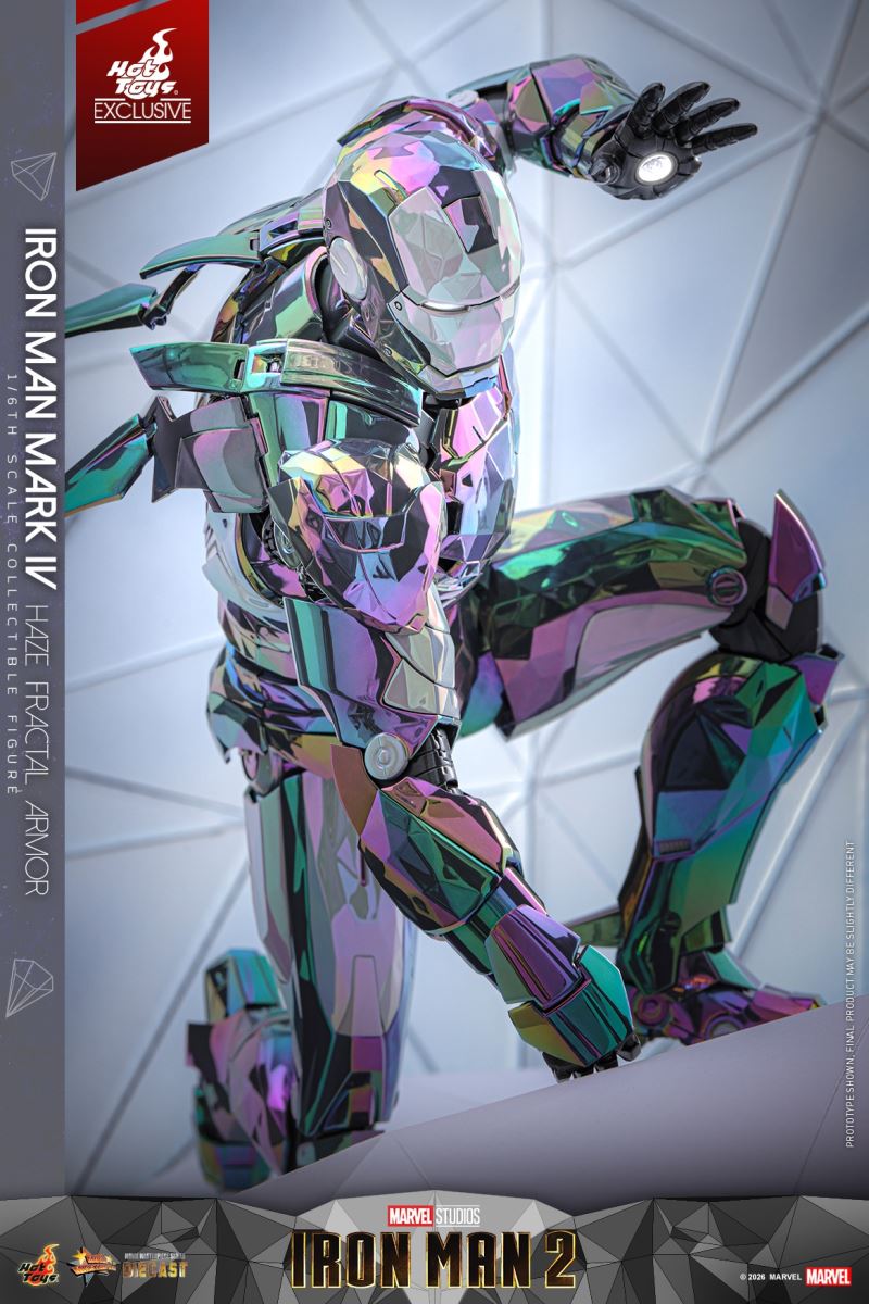 Iron Man Mark 4 [Fog Shadow Geometric Version] 1/6