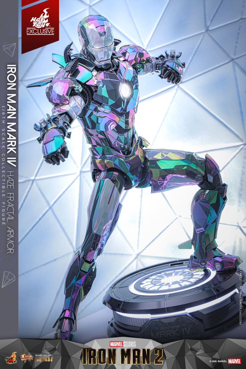 Iron Man Mark 4 [Fog Shadow Geometric Version] 1/6