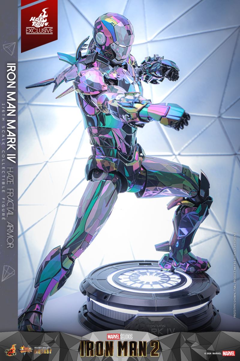 Iron Man Mark 4 [Fog Shadow Geometric Version] 1/6