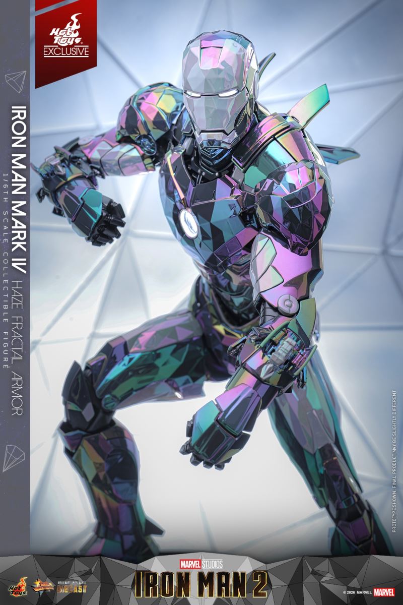 Iron Man Mark 4 [Fog Shadow Geometric Version] 1/6