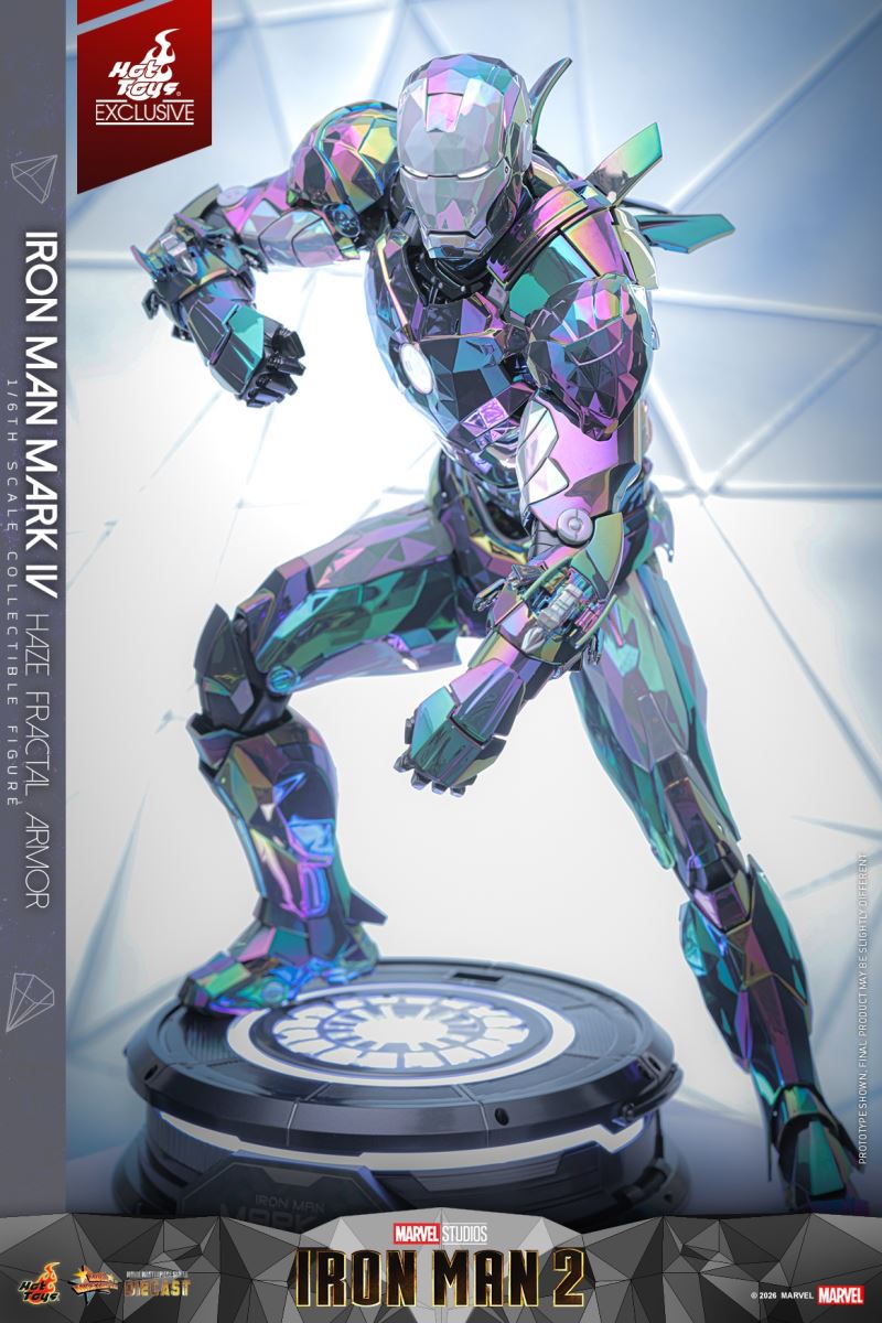 Iron Man Mark 4 [Fog Shadow Geometric Version] 1/6