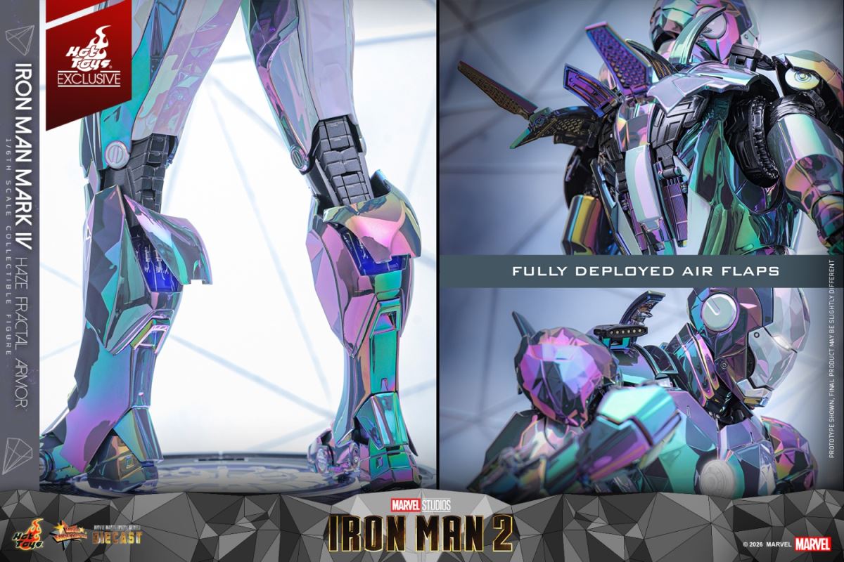 Iron Man Mark 4 [Fog Shadow Geometric Version] 1/6