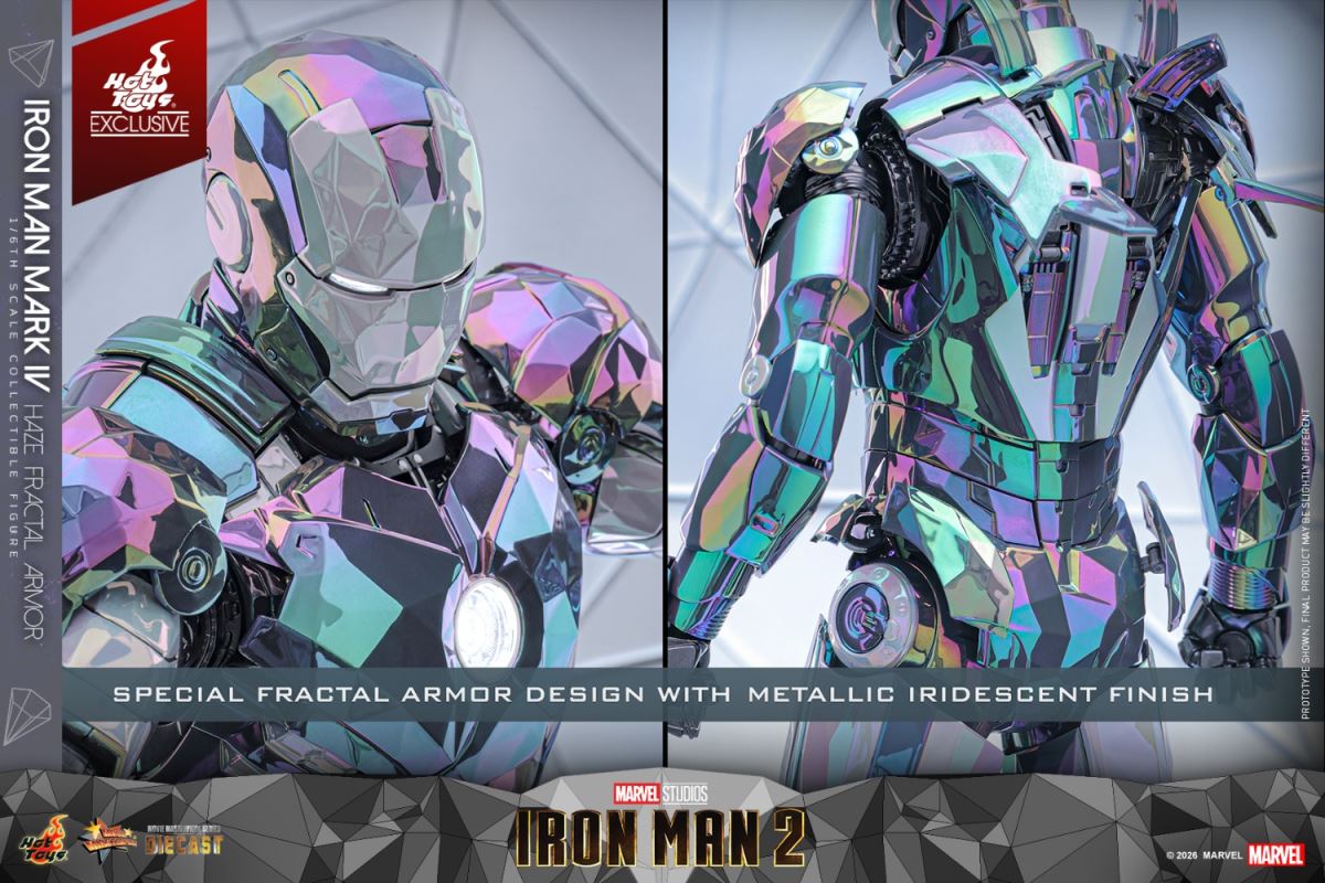 Iron Man Mark 4 [Fog Shadow Geometric Version] 1/6