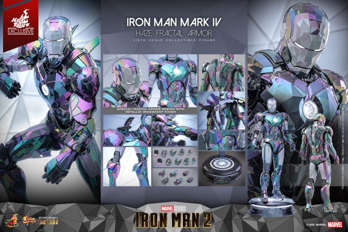 Iron Man Mark 4 [Fog Shadow Geometric Version] 1/6