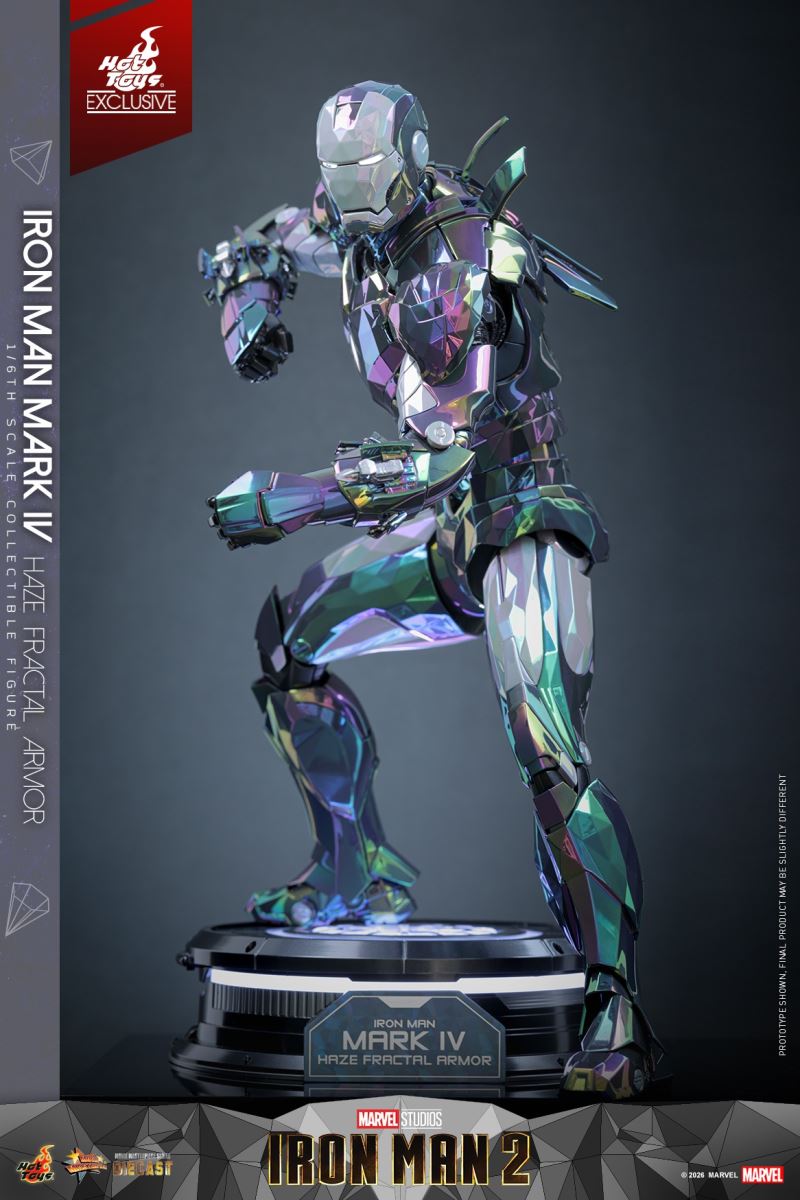 Iron Man Mark 4 [Fog Shadow Geometric Version] 1/6