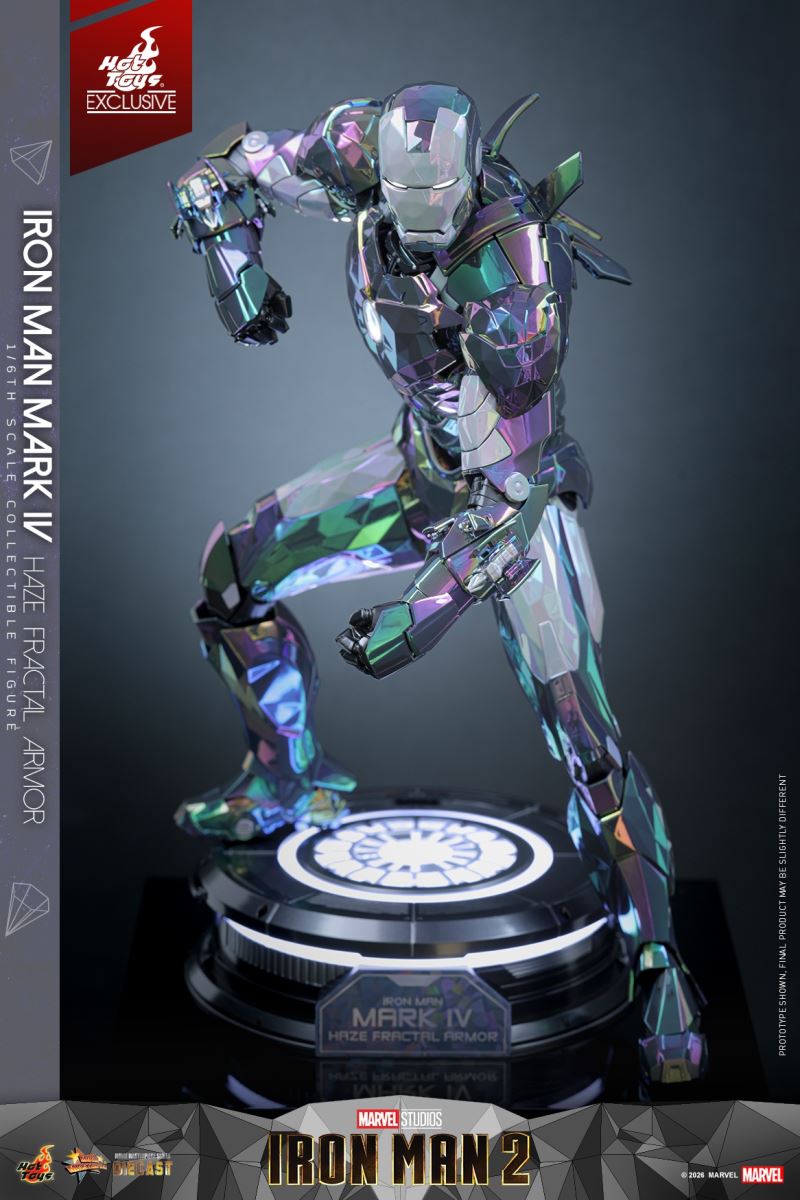 Iron Man Mark 4 [Fog Shadow Geometric Version] 1/6
