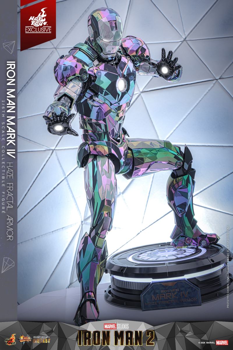 Iron Man Mark 4 [Fog Shadow Geometric Version] 1/6