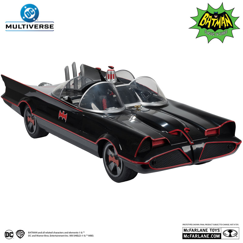 DC Multiverse Vehicle Batmobile [TV Series Batman 1966]