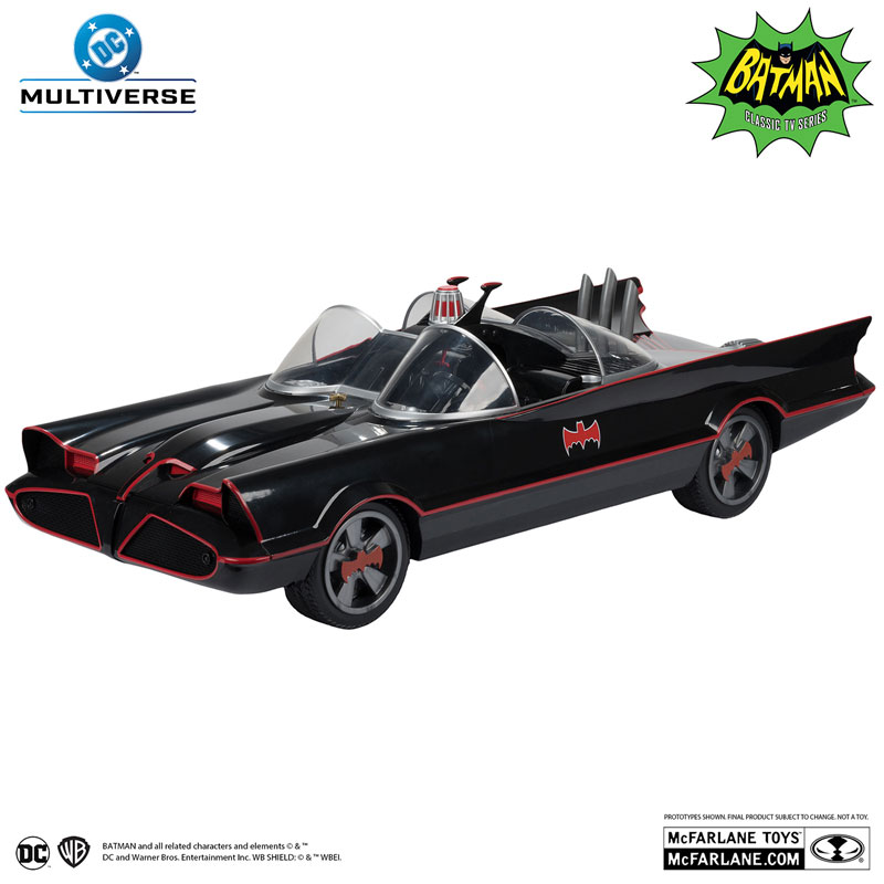 DC Multiverse Vehicle Batmobile [TV Series Batman 1966]