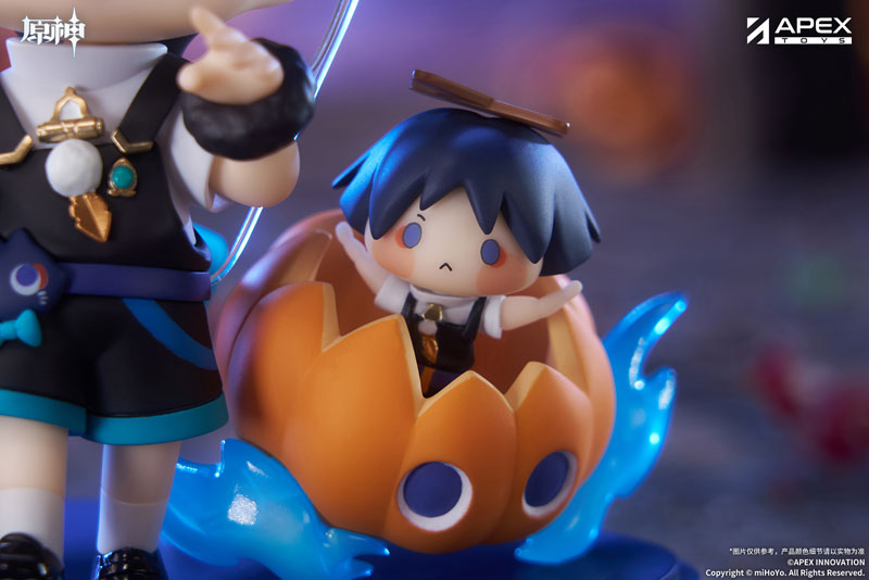 Genshin Impact You Ye Qi Xiang Series Chibi Chara Figure Wanderer