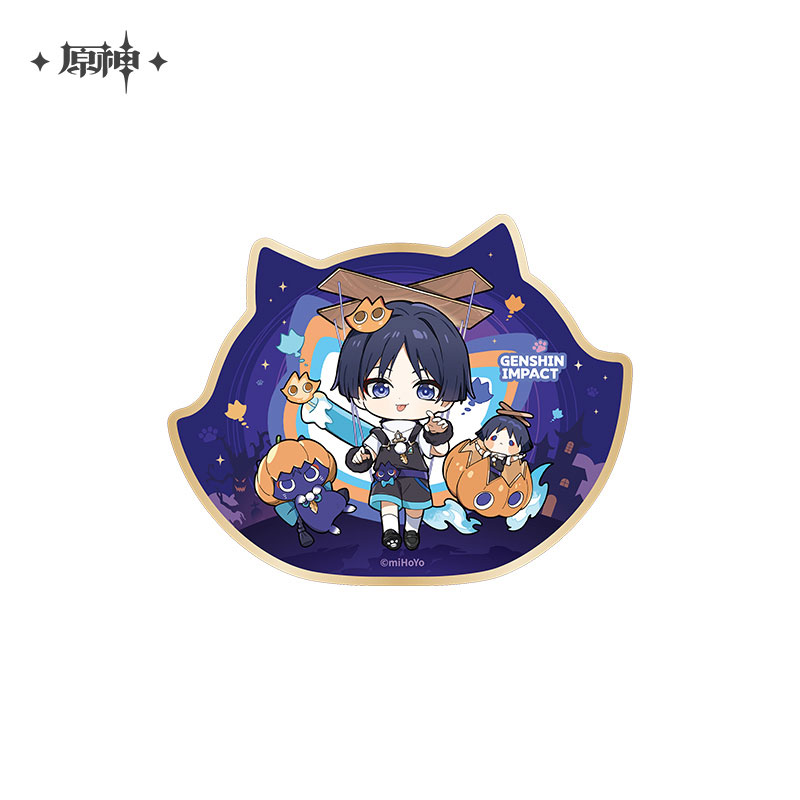 Genshin Impact You Ye Qi Xiang Series Chibi Chara Figure Wanderer