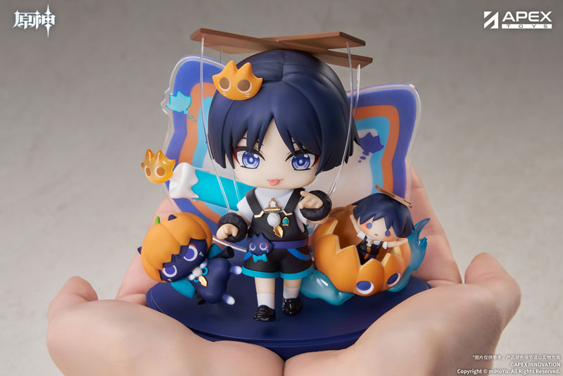 Genshin Impact You Ye Qi Xiang Series Chibi Chara Figure Wanderer
