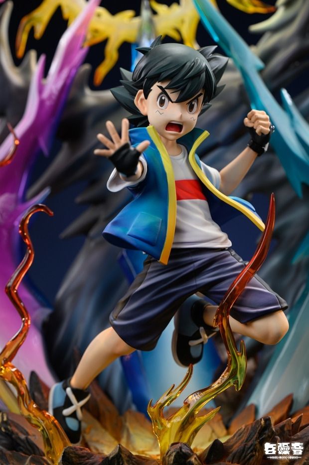 Ash Ketchum & Pikachu Thunderbolt - Pokemon 1/8