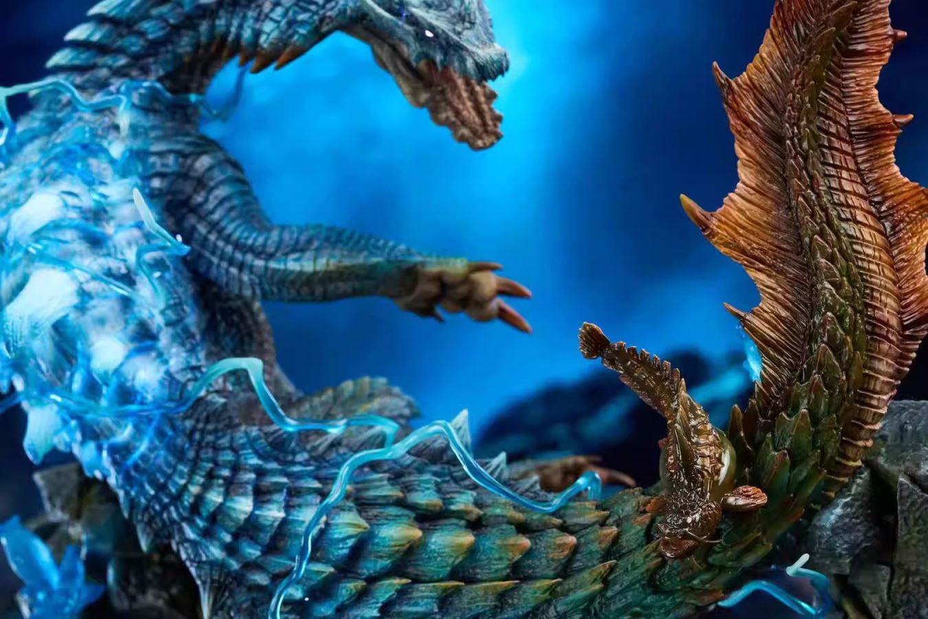 Lagiacrus x Abyssal Laguacrus Monster Hunter