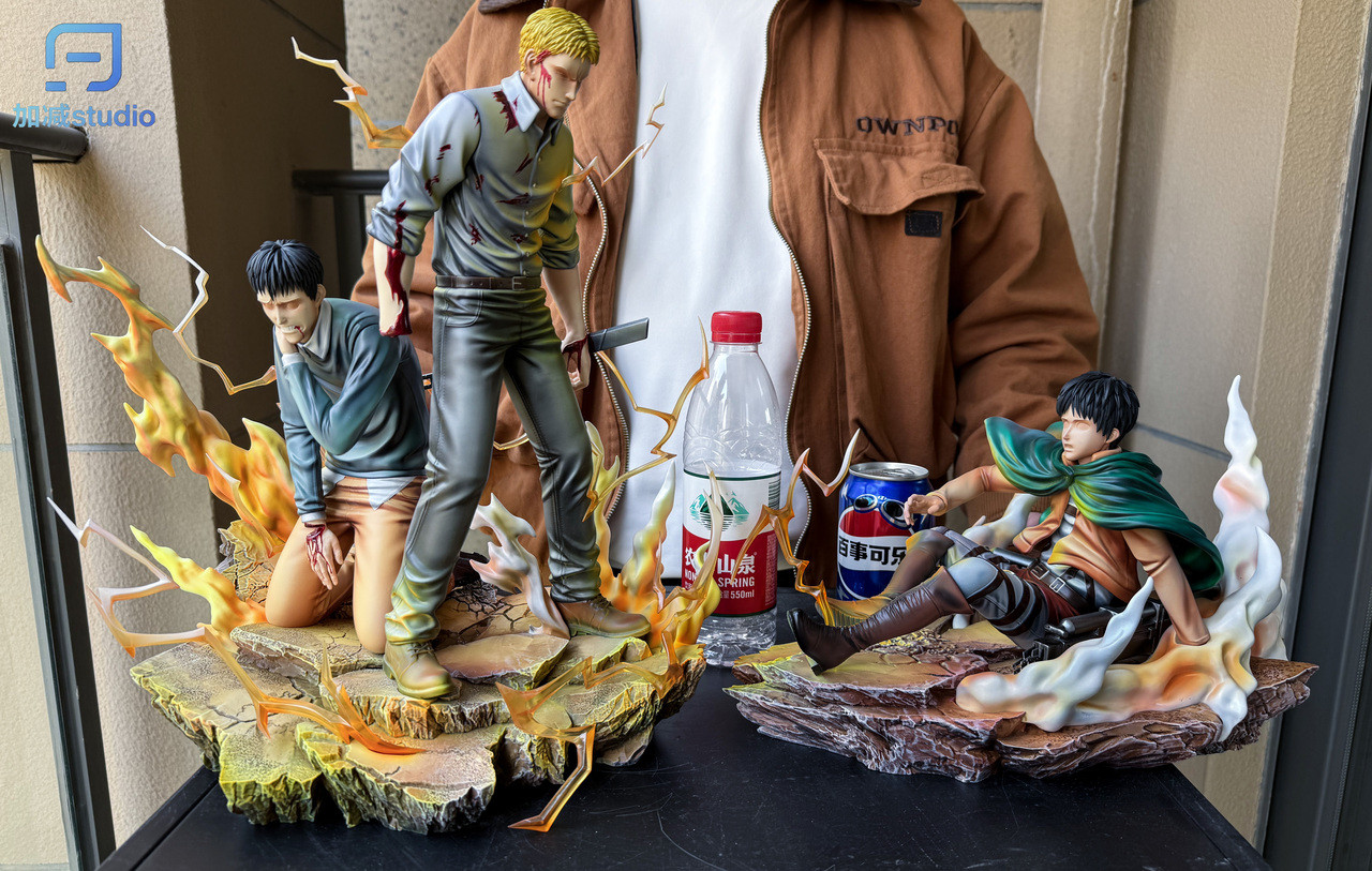 Reiner Braun & Bertholdt Hoover & Eren Jaeger - Attack On Titan 1/6