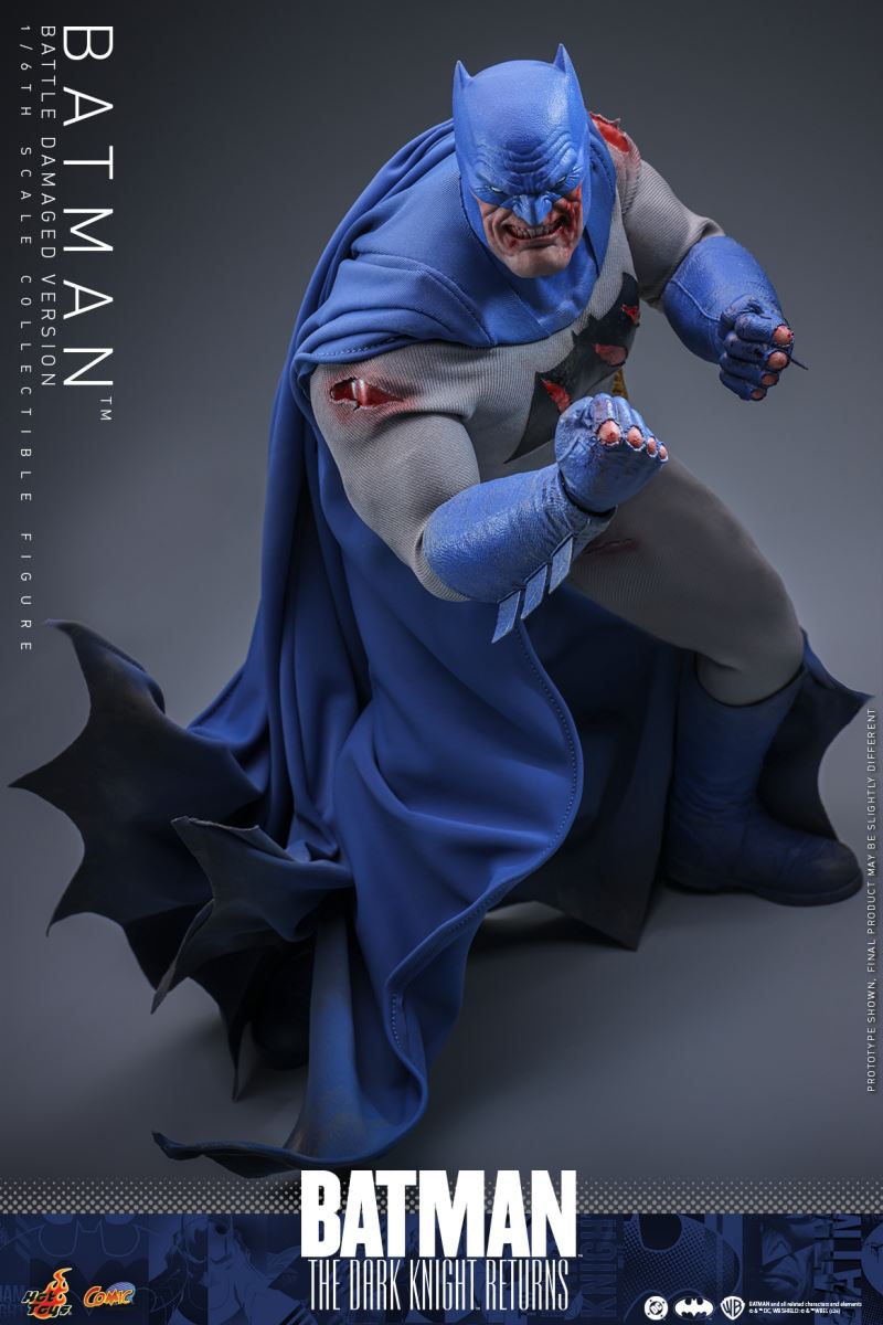 DC Comics Batman: The Dark Knight Returns (Battle Damaged Version) 1/6