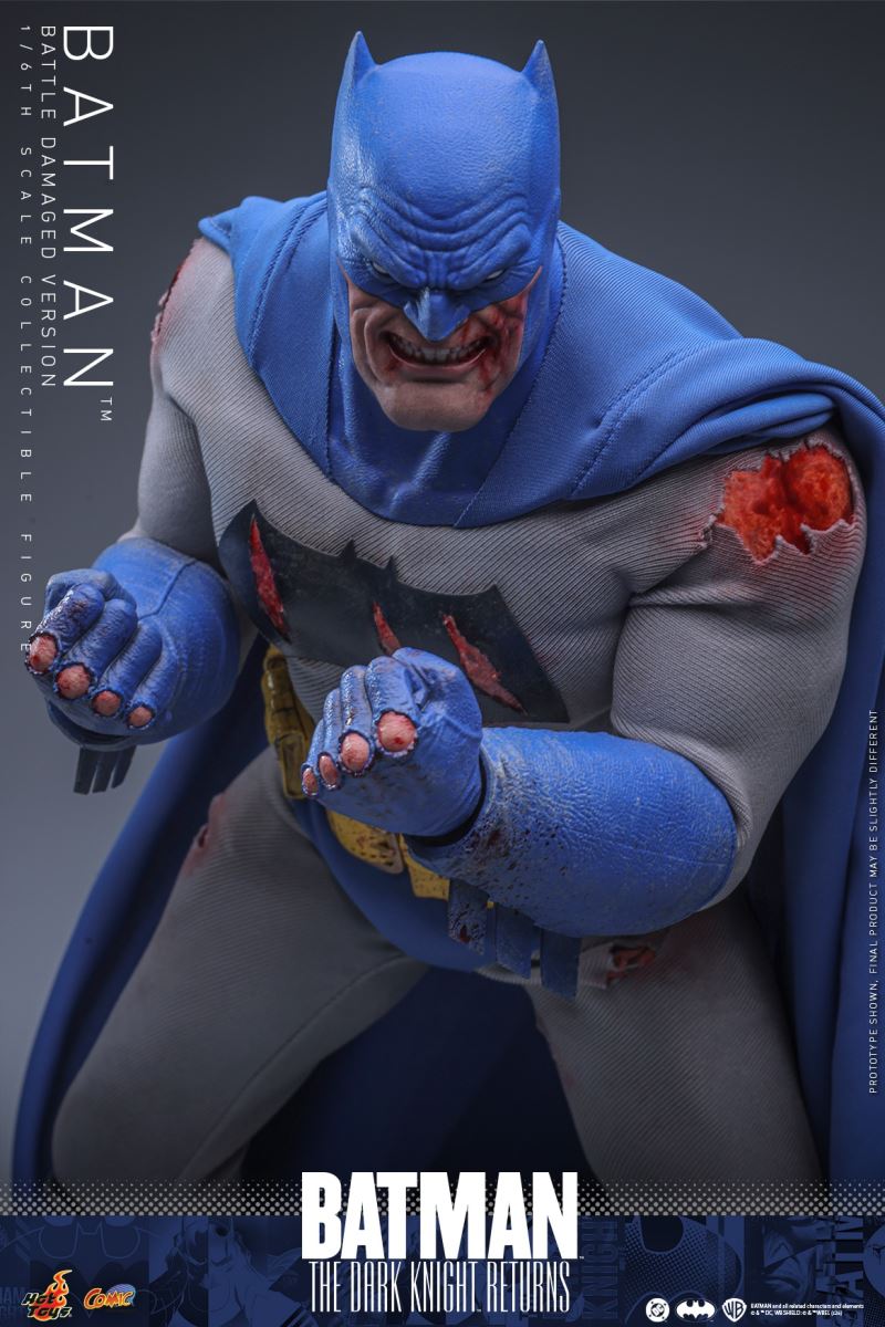 DC Comics Batman: The Dark Knight Returns (Battle Damaged Version) 1/6