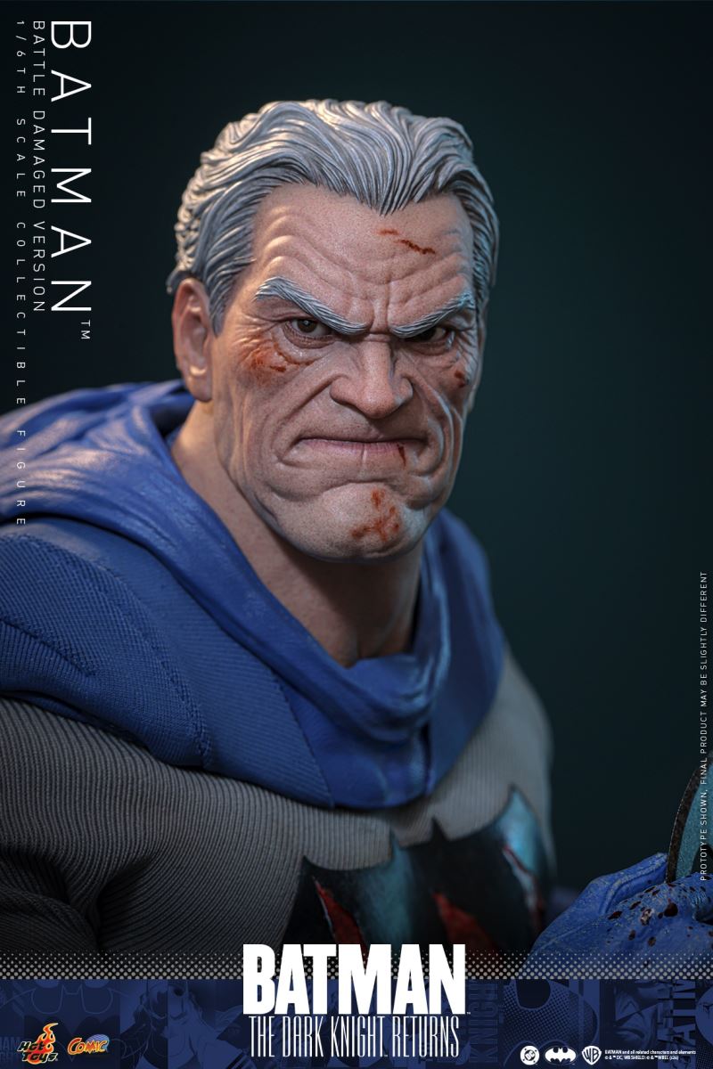 DC Comics Batman: The Dark Knight Returns (Battle Damaged Version) 1/6