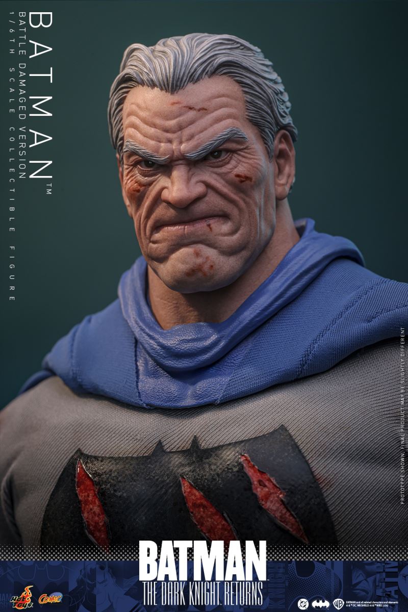 DC Comics Batman: The Dark Knight Returns (Battle Damaged Version) 1/6