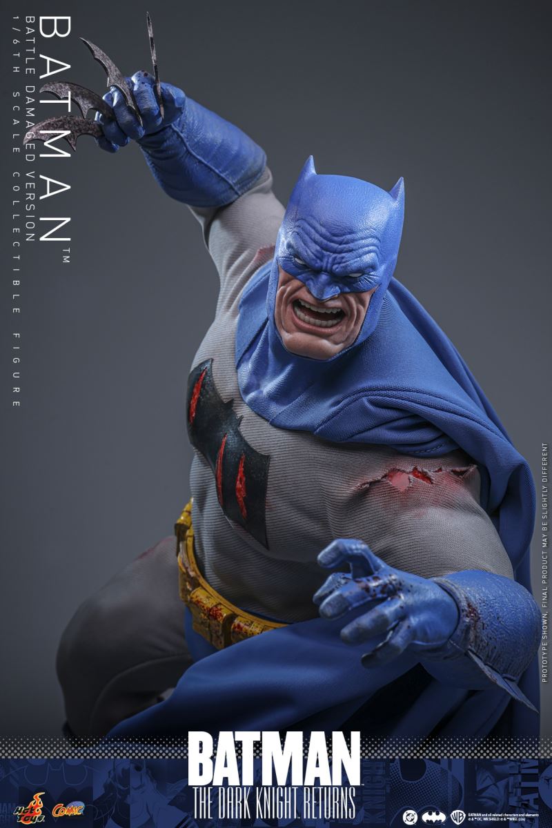 DC Comics Batman: The Dark Knight Returns (Battle Damaged Version) 1/6